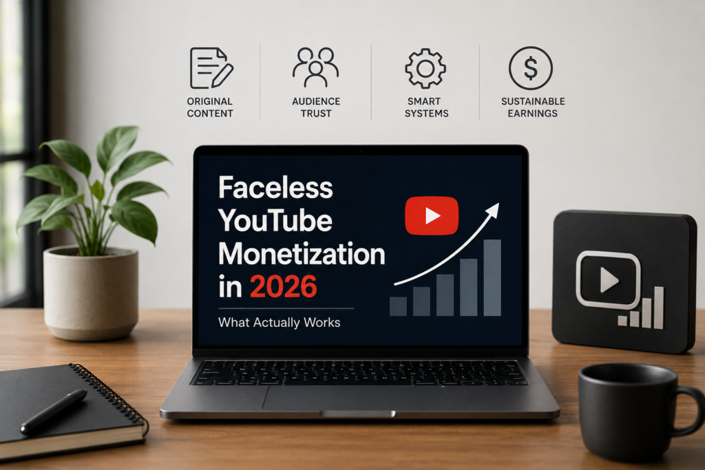 faceless YouTube monetization