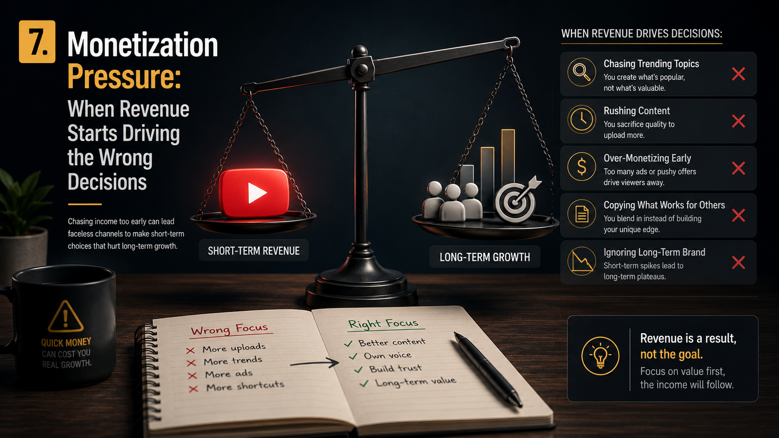 Monetization Pressure: When Revenue Starts Driving the Wrong Decisions